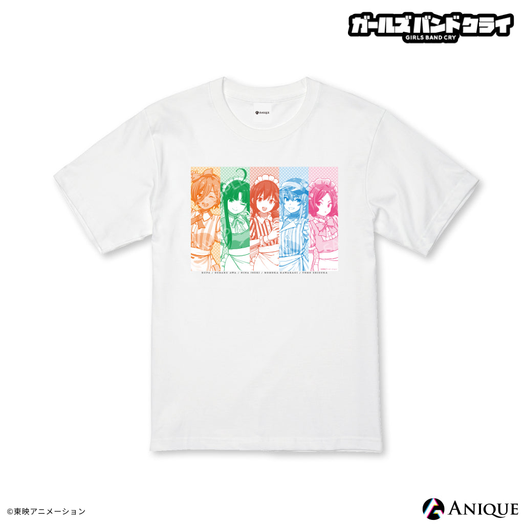 Vintage 激レア 00s GTOS tシャツ バンド ガールズusay2k ガールズバンドクライ』描き下ろしイラスト【アイスクリームガールズ
