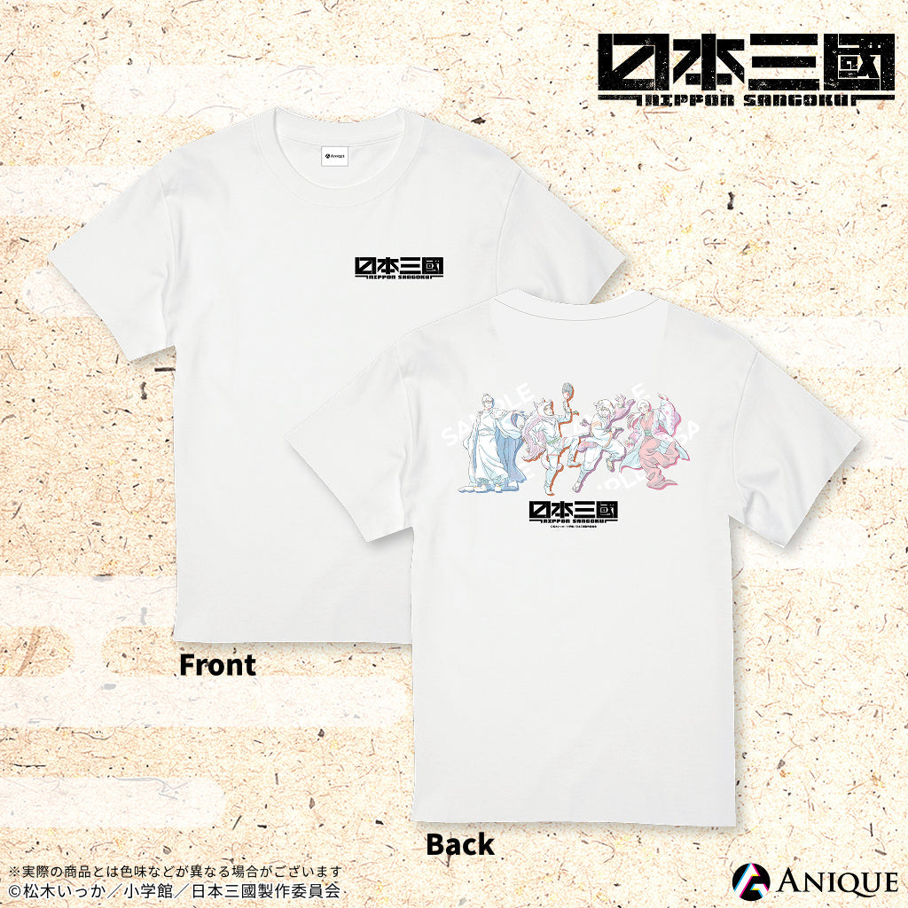 TVアニメ『日本三國』描き下ろしイラスト【ええじゃないか】Tシャツ