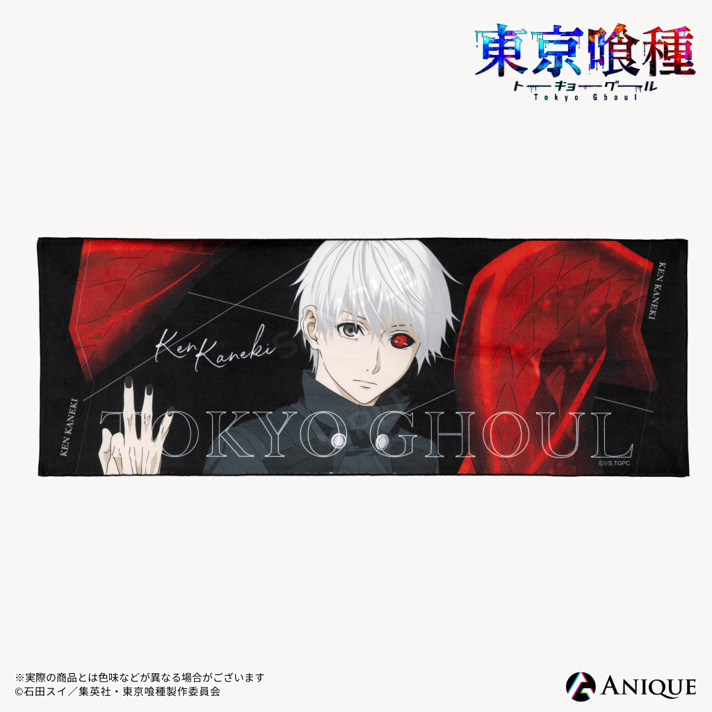 東京喰種金木研120cmビッグタオル 東京喰種」描き下ろしイラスト【Battle Trigger】金木 研 ビッグタオル