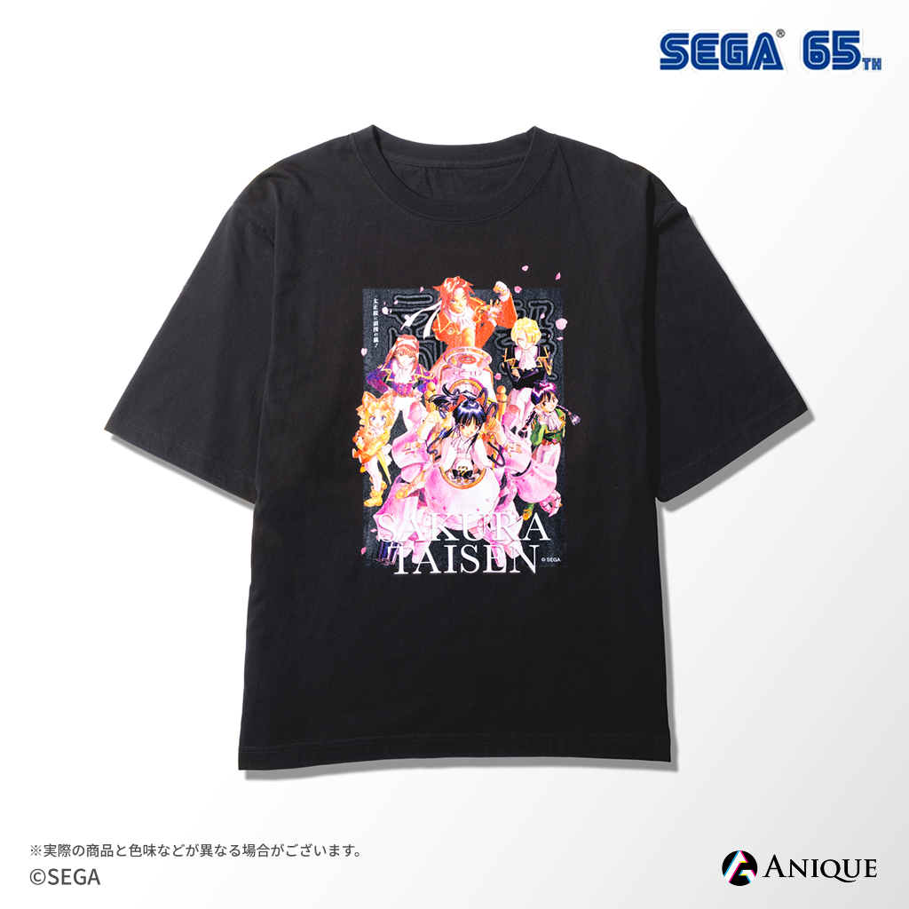 サクラ大戦　SEGA65周年　オリジナルデザインTシャツ　帝国華撃団　セガ② セガ65周年】『サクラ大戦』オリジンデザインTシャツ 帝国華撃団｜セガ
