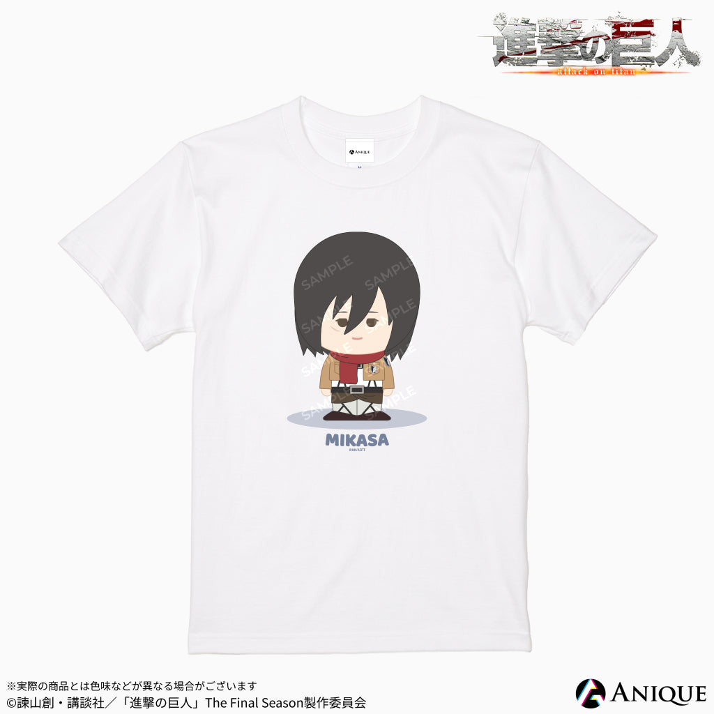 進撃の巨人　Tシャツ　⑪　ミカサ　クリスタ　 Lサイズ 進撃の巨人 Tシャツ ⑪ ミカサ クリスタ Lサイズ ファッションゲーム