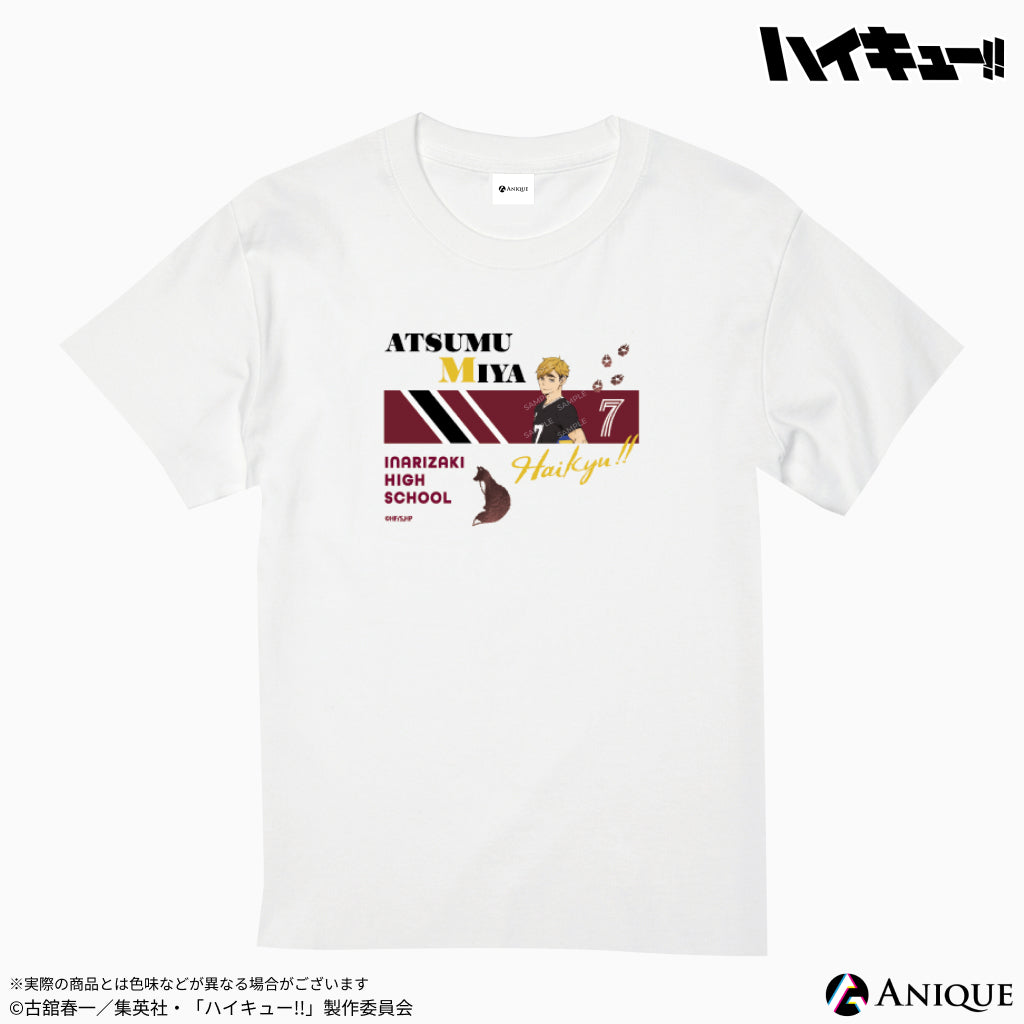 アニメ「ハイキュー‼︎」Tシャツ 宮 侑｜アニメ「ハイキュー!!」第2弾