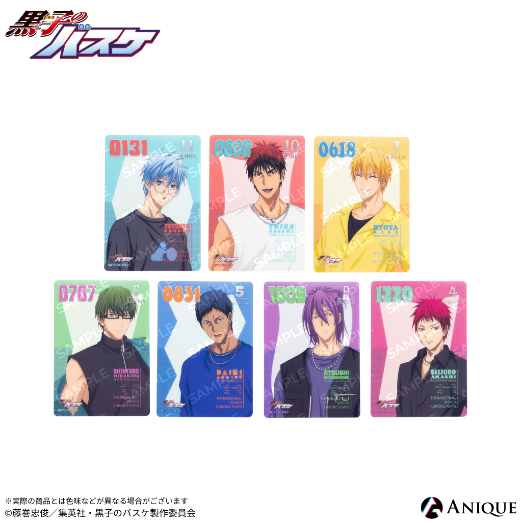 黒子のバスケ　箔押しクリアフォト　特典　アニーク　火神大我　anique　10点 chara_1_1200x.jpg?v=1688965593
