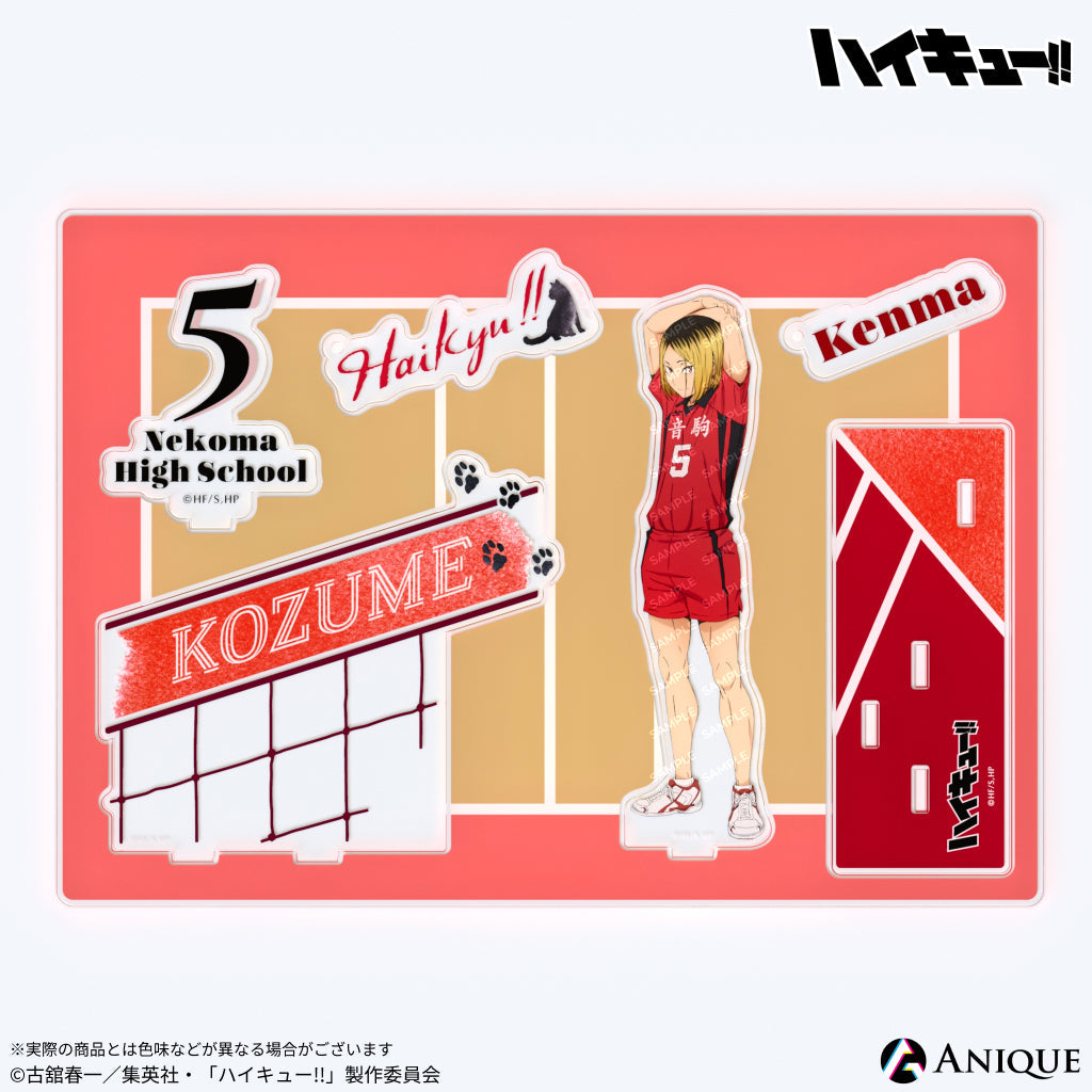 アニメ「ハイキュー‼︎」ジオラマアクリルスタンド 孤爪研磨｜アニメ