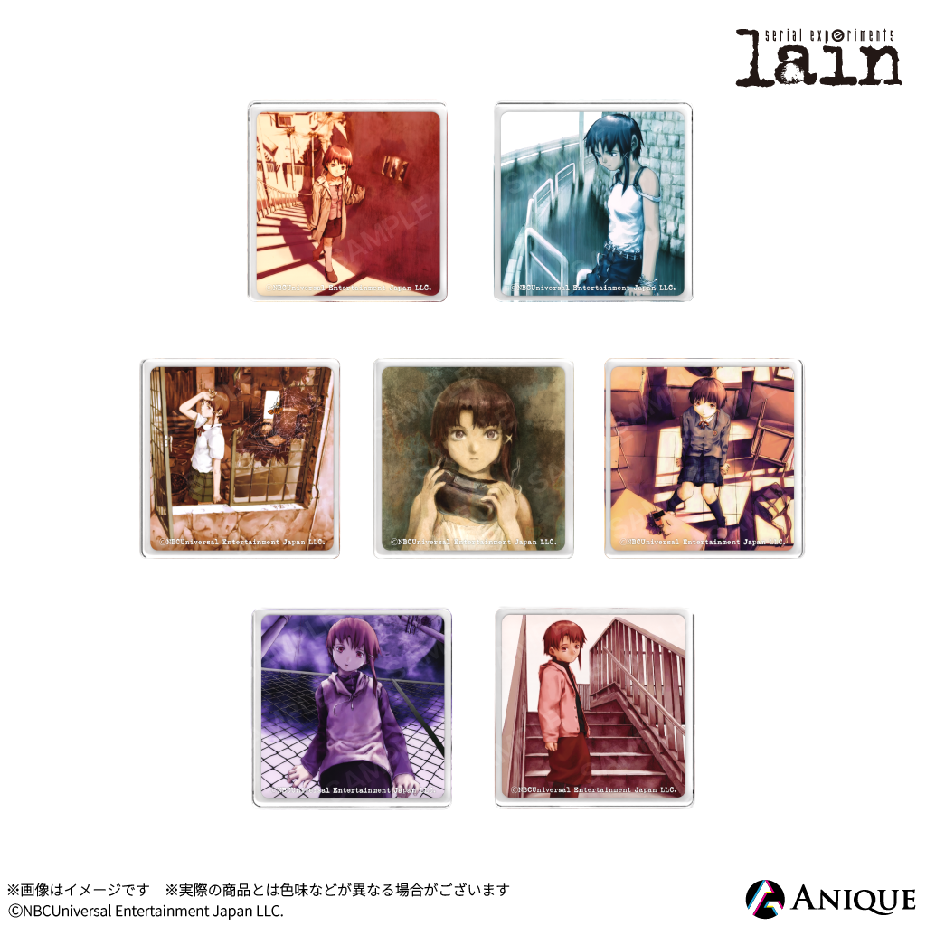serial experiments lain』トレーディングミニアクリルブロック（全7種