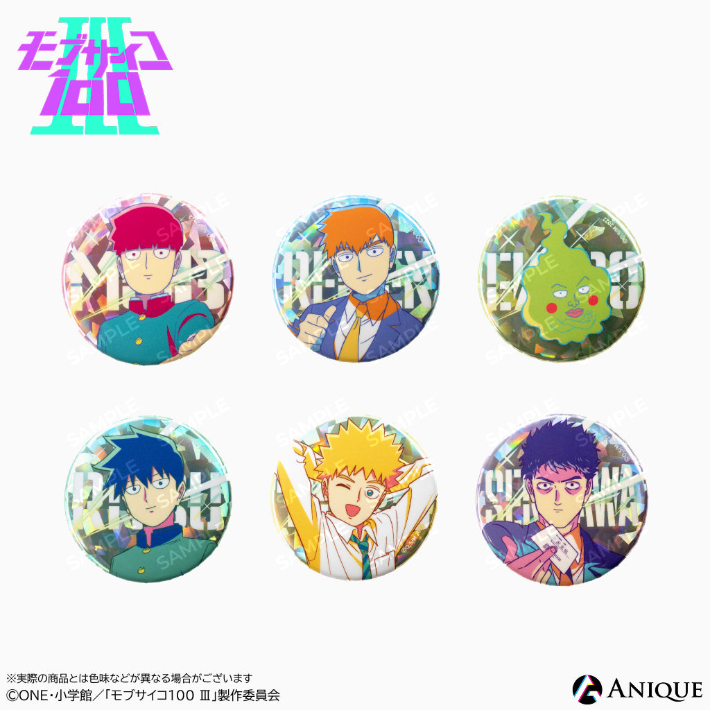 モブサイコ100 3 ホログラムビッグ缶バッジ～GiGO限定
