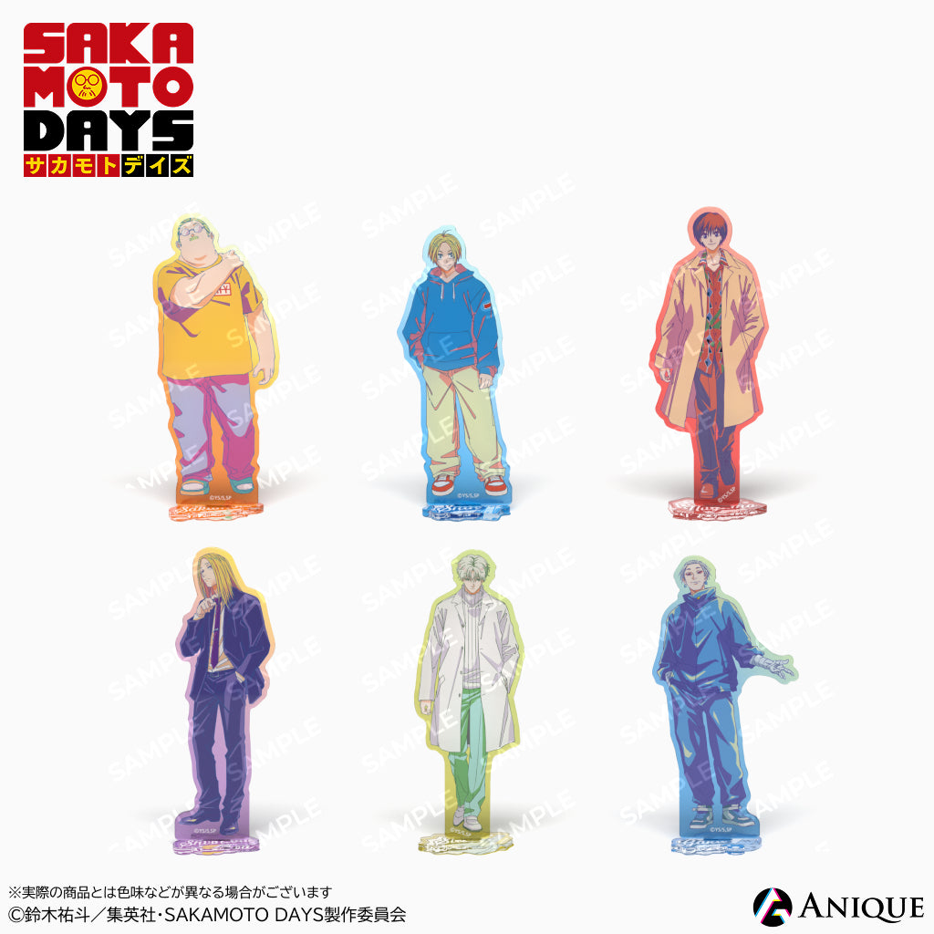 SAKAMOTO DAYS 旧ORDER大集合アクリルスタンド SAKAMOTO DAYS』カラフルアクリルスタンド｜TVアニメ『SAKAMOTO DAYS