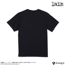 『serial experiments lain』KV Tシャツ(黒)
