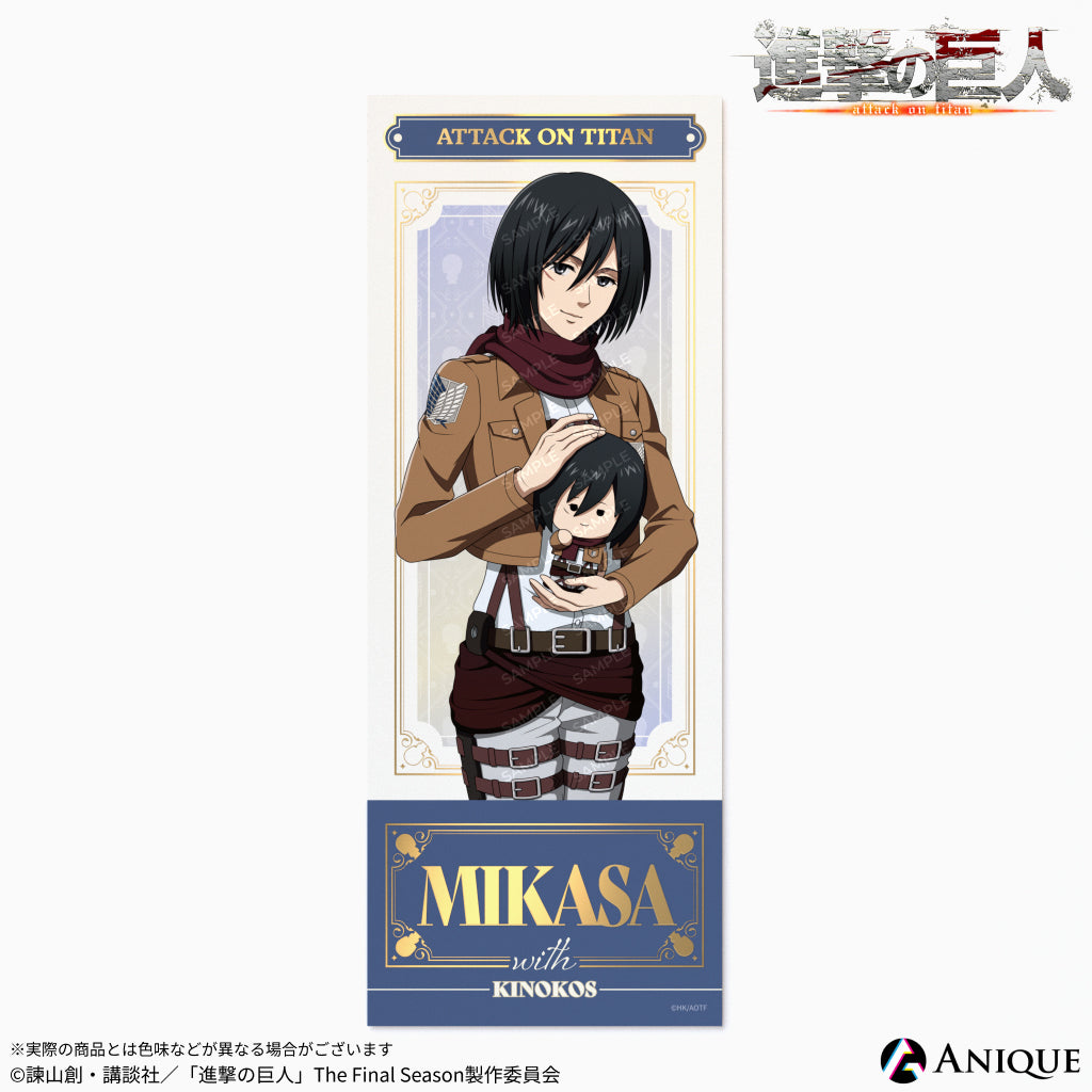 進撃の巨人ミカサアニメ】48％割引ブルー系人気ブランドの新作 進撃の