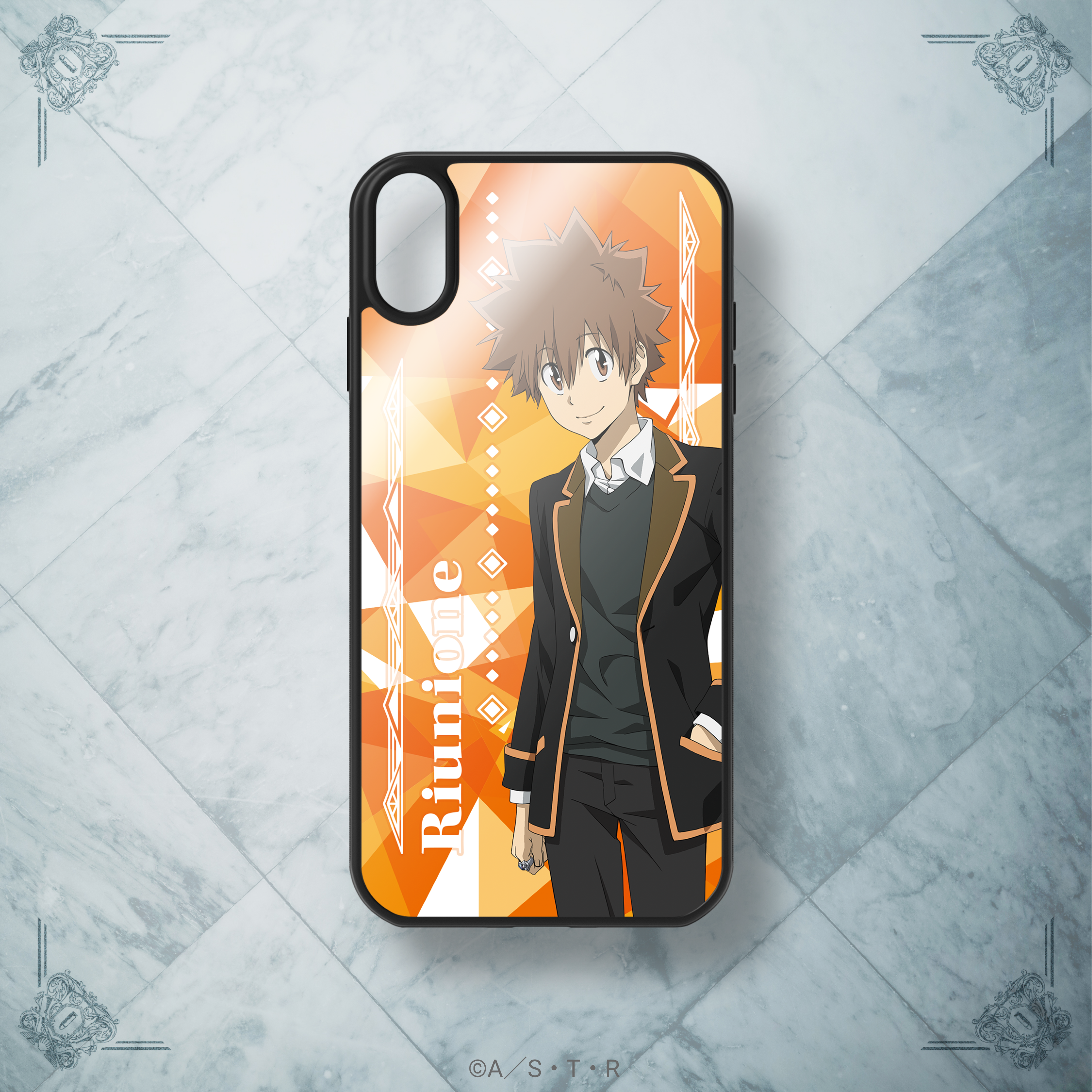 家庭教師ヒットマンREBORN! スマホホルダー 沢田綱吉 沢田綱吉 スマホケース｜「家庭教師ヒットマンREBORN!」 リユニオーネ