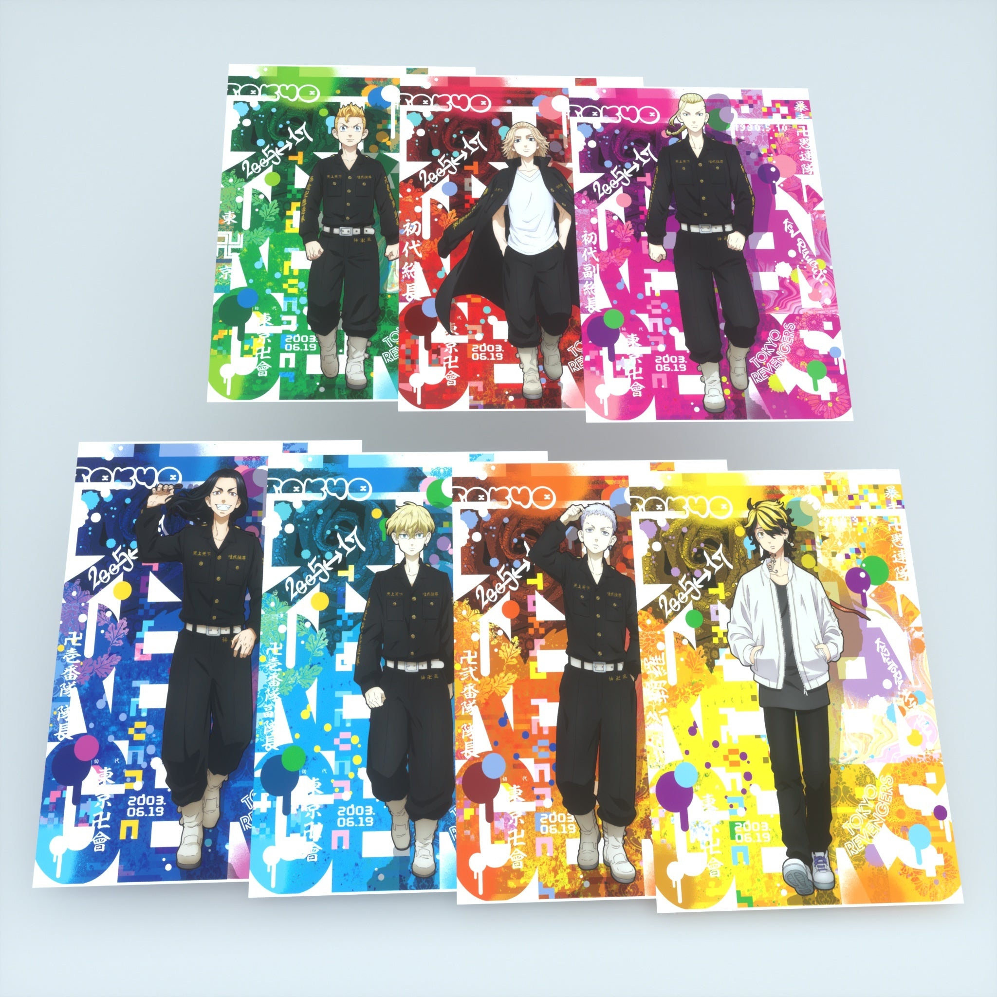 東京リベンジャーズ TSUTAYA ポストカード　フルコンプ　20枚セット