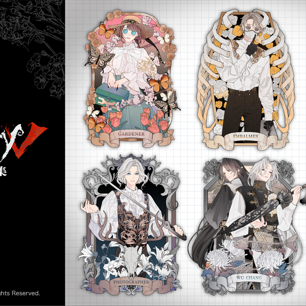 IdentityV 第五人格　まとめ　美智子　缶バッジ　アクリルスタンド IdentityV 第五人格 まとめ 美智子 缶バッジ アクリルスタンド 自由に