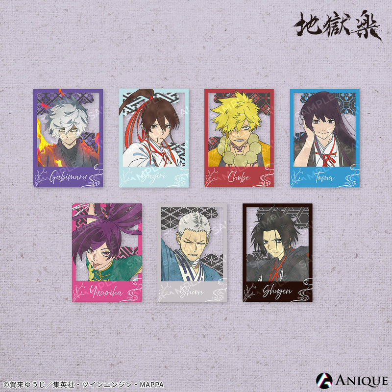 地獄楽 2019年世界500名限定 非売品 ポストカード 特典 画眉丸 佐切 地獄楽 メタリックポストカード 画眉丸 山田浅ェ門佐切 2種類の通販 by