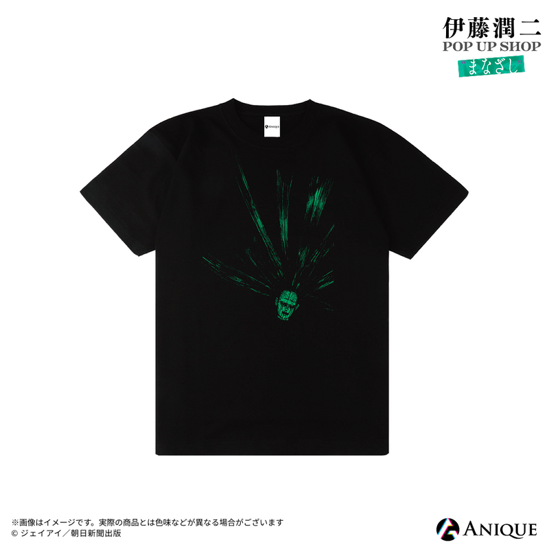伊藤潤二』屋根裏の長い髪 Tシャツ｜アニメ漫画グッズならAniqueShop