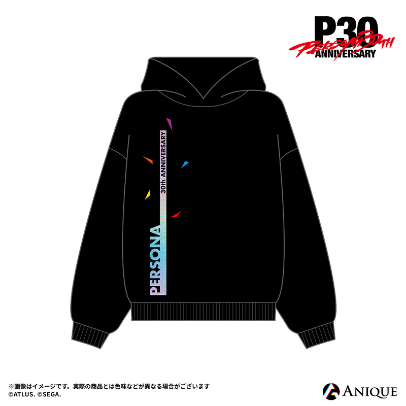 ペルソナ30周年記念パーカー　P30th オリジナルフーディー　XL P30th ロゴパーカー｜『ペルソナ』シリーズ30周年｜アニメ漫画グッズ