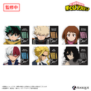『僕のヒーローアカデミア』描き下ろしビジュアル【ヒーローたちの足跡】ステッカー（全6種）