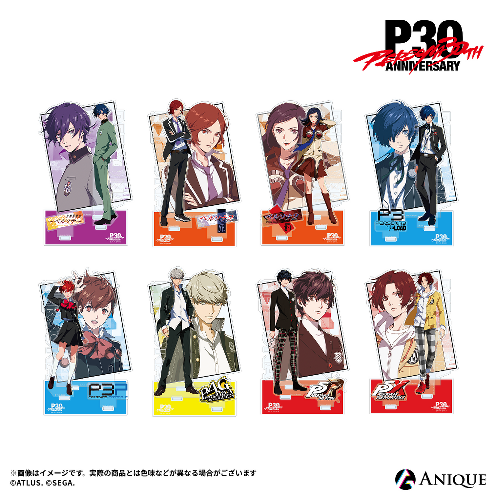 P30th 描き下ろしイラスト【ルーフトップ】ジオラマアクリルスタンド