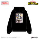 『僕のヒーローアカデミア』描き下ろしビジュアル【ヒーローたちの足跡】パーカー（フリーサイズ）