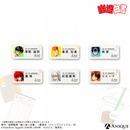 『幽☆遊☆白書』描き下ろしイラスト【ウェイター】トレーディング店員風アクリルバッジ（全6種）