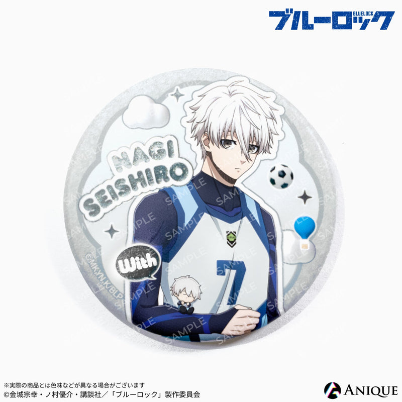 ブルーロック　凪誠士郎　ジュエル缶バッジ　Anique Anique Shop JAPAN