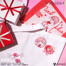 『五等分の花嫁＊』新規描き下ろしイラスト【告白！ガーリーバレンタイン】トレーディングジュエル缶バッジ（全5種）