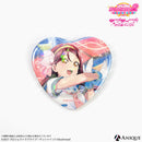 『ラブライブ！スクールアイドルフェスティバル2』トレーディングハート型ホログラム缶バッジ Aqours ver.（全9種）
