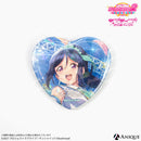 『ラブライブ！スクールアイドルフェスティバル2』トレーディングハート型ホログラム缶バッジ Aqours ver.（全9種）