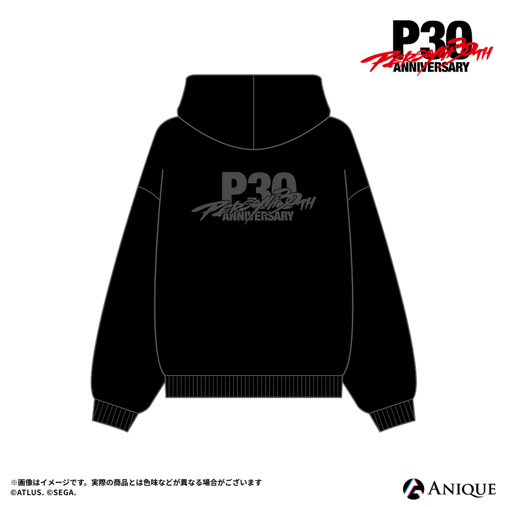 ペルソナ30周年記念パーカー　P30th オリジナルフーディー　XL P30th ロゴパーカー｜『ペルソナ』シリーズ30周年｜アニメ漫画グッズ