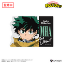 『僕のヒーローアカデミア』描き下ろしビジュアル【ヒーローたちの足跡】ステッカー（全6種）