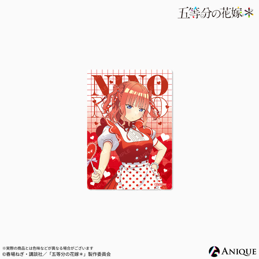 五等分の花嫁＊』新規描き下ろしイラスト【告白！ガーリーバレンタイン