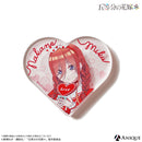 『五等分の花嫁＊』新規描き下ろしイラスト【告白！ガーリーバレンタイン】トレーディングハート型ミニアクリルブロック（全5種）