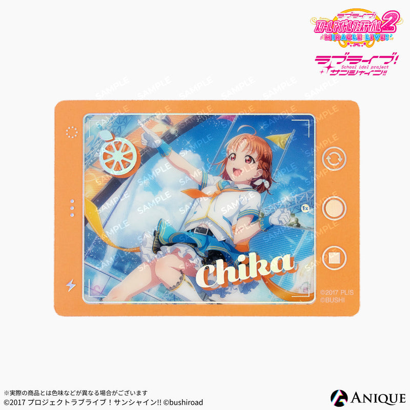 『ラブライブ！スクールアイドルフェスティバル2』トレーディングスマートフォン風ジュエルクリアカード Aqours ver.（全9種）