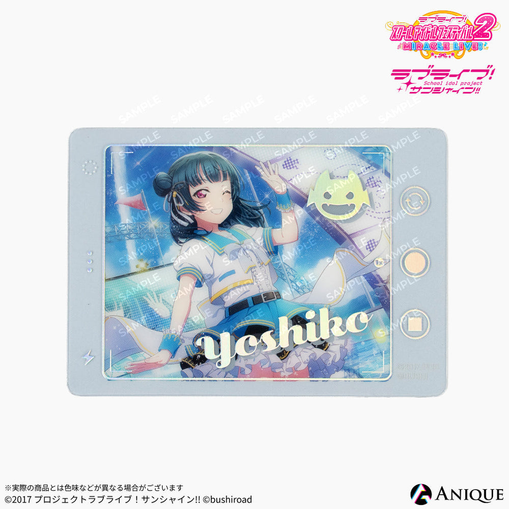 Aqours トレーディングクリアカード ラブライブ サンシャイン Aqours トレーディングクリアカード