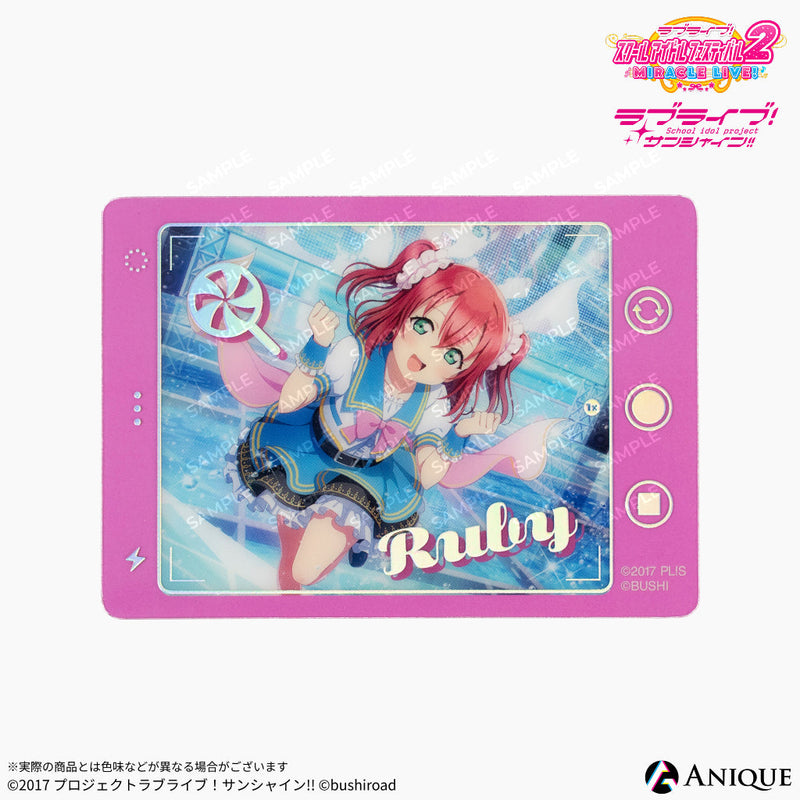 ラブライブサンシャイン aqours キャラクリアカード　ノーマル　コンプ ラブライブサンシャイン aqours キャラクリアカード ノーマル