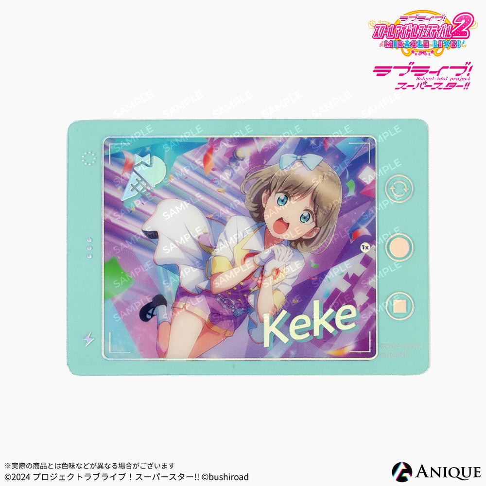 Liella 6th ポラロイド風カード 箔押し　平安名すみれ バースデープリケーキ2024（平安名すみれ）【特典ポラロイド風