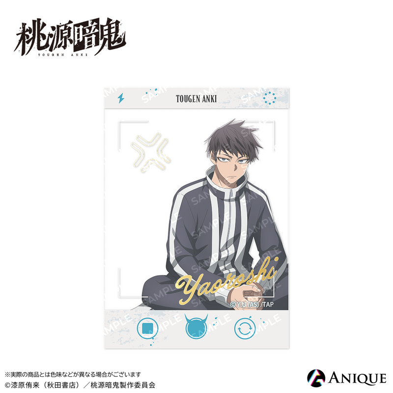 『桃源暗鬼』描き起こしイラスト【ひと休み】トレーディング箔押しクリアフォトカード（全6種）