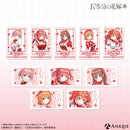 『五等分の花嫁＊』新規描き下ろしイラスト【告白！ガーリーバレンタイン】トレーディングミニブロマイド（全10種）