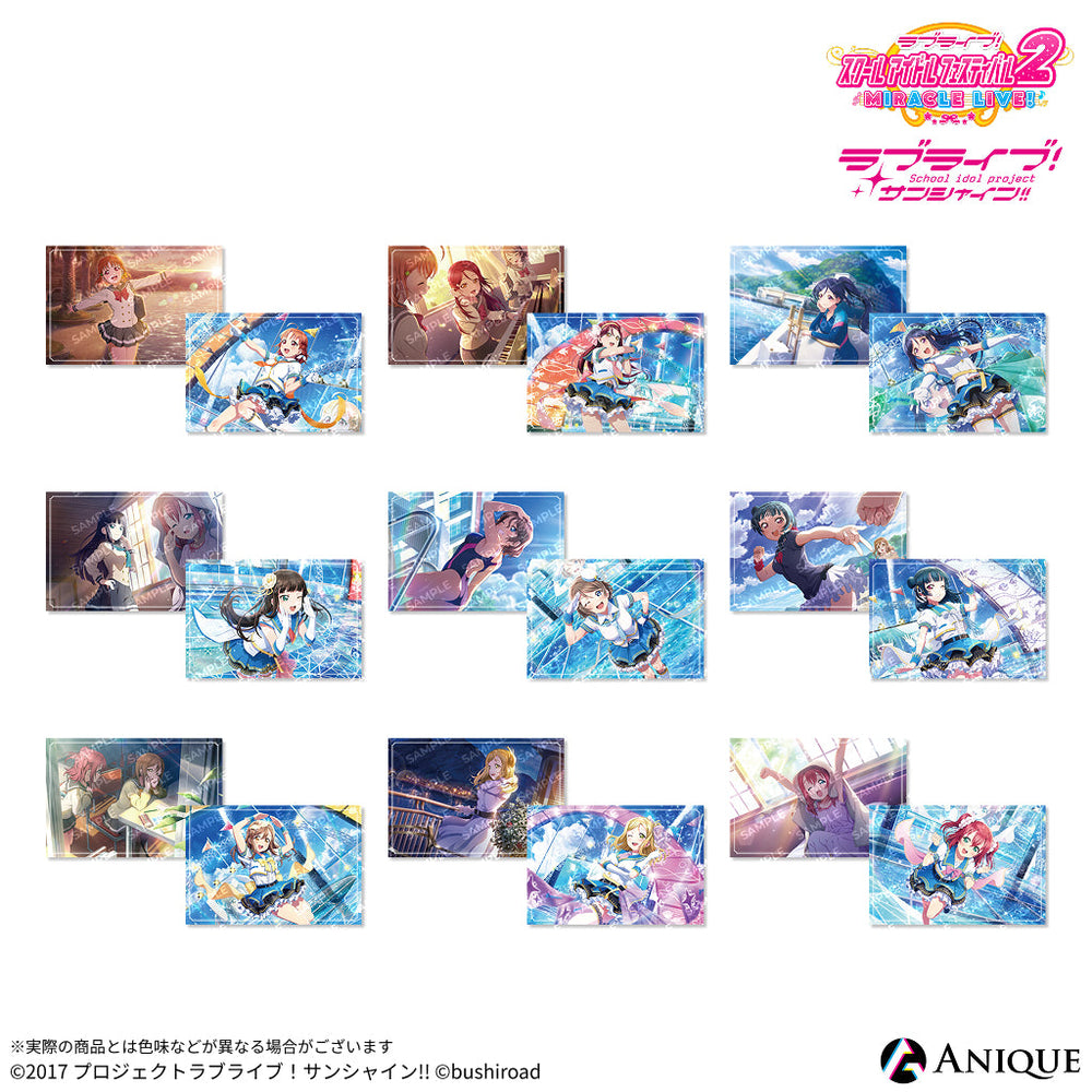 ラブライブ Aqoursサイリウム ポストカードセット Anique Shop JAPAN