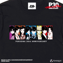 P30th 描き下ろしイラスト【ルーフトップ】Tシャツ ブラック