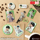 『幽☆遊☆白書』描き下ろしイラスト【ウェイター】トレーディング店員風アクリルバッジ（全6種）