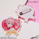 『五等分の花嫁＊』新規描き下ろしイラスト【告白！ガーリーバレンタイン】アクリルバッジ