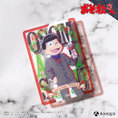 『おそ松さん』描き下ろしイラスト【HUBコラボ／カクテルパーティー】トレーディングクリアカード（全6種）