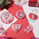 『五等分の花嫁＊』新規描き下ろしイラスト【告白！ガーリーバレンタイン】アクリルコースター