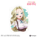 『君のことが大大大大大好きな100人の彼女』描き下ろしイラスト【雨のち晴れ。】ホログラムクリアステッカー（全7種）