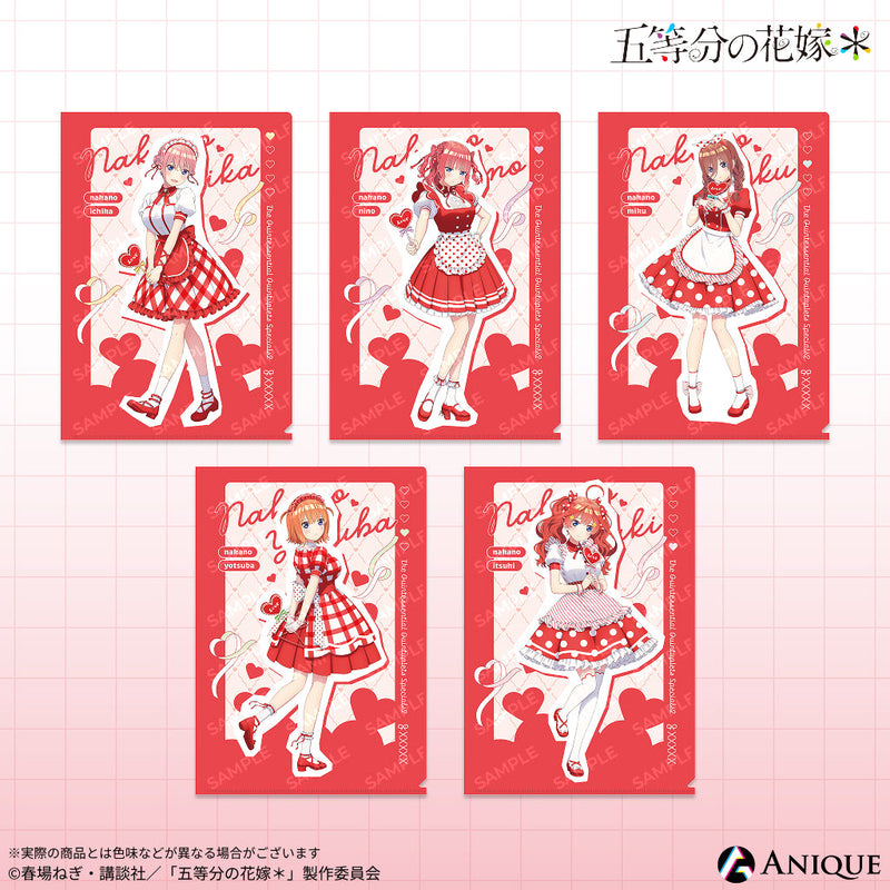 五等分の花嫁＊』新規描き下ろしイラスト【告白！ガーリーバレンタイン