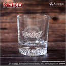 『MEIKO』20th Anniversary【スナックMEIKO】ロックグラス