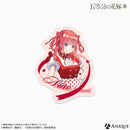 『五等分の花嫁＊』新規描き下ろしイラスト【告白！ガーリーバレンタイン】ダイカットステッカー