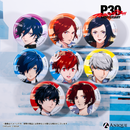 P30th 描き下ろしイラスト【ルーフトップ】トレーディング缶バッジ（全8種）