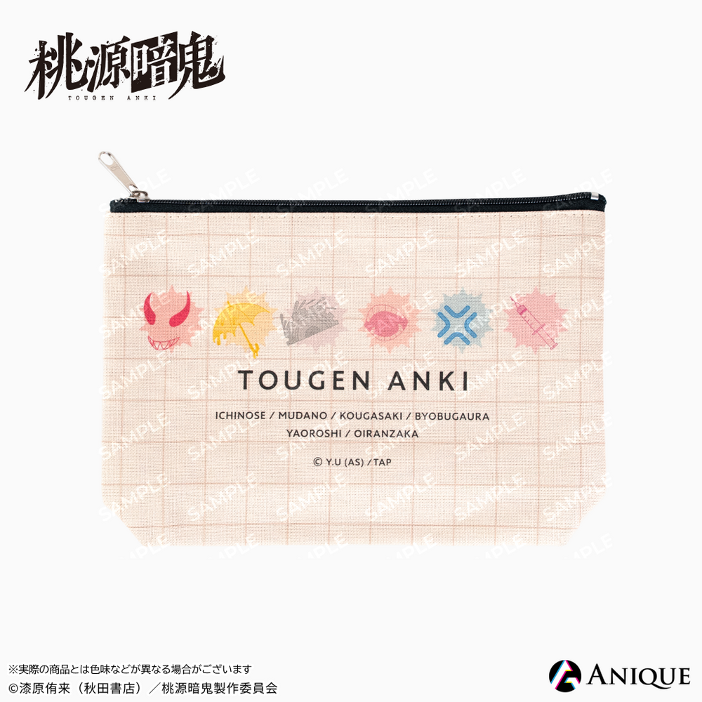 桃源暗鬼 無陀野 コスメポーチ Anique Shop JAPAN