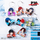 P30th 描き下ろしイラスト【ルーフトップ】トレーディングアクリルキーホルダーB（全8種）